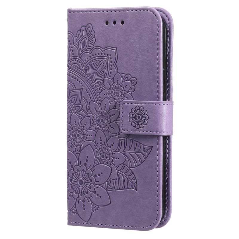 Kotelot Samsung Galaxy A55 5g Kukkamandala Hihnalla