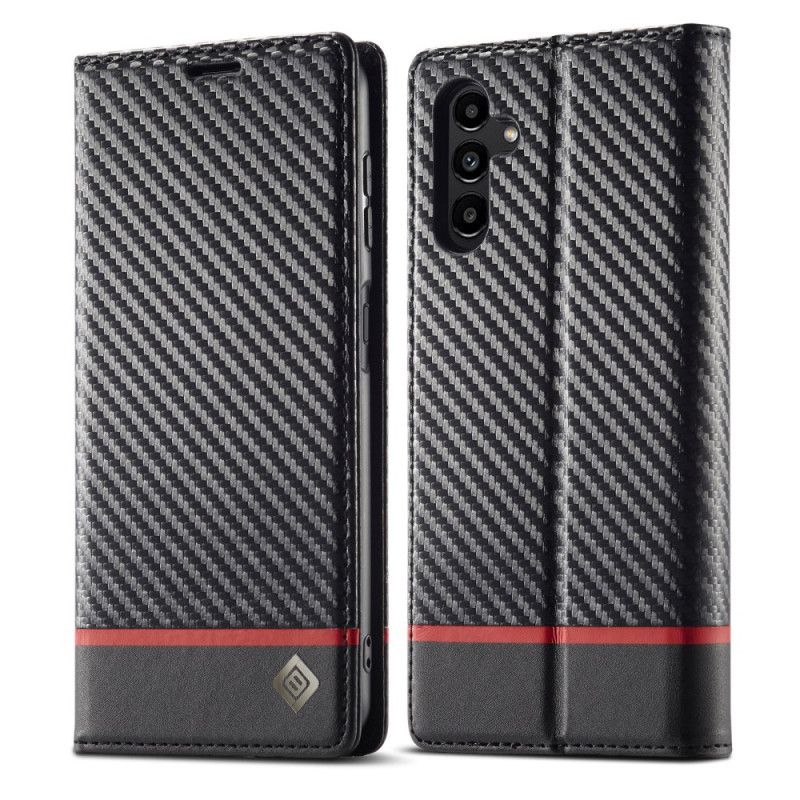 Nahkakotelo Samsung Galaxy A55 5g Hiilikuitu Lc.imeeke Suojakuori
