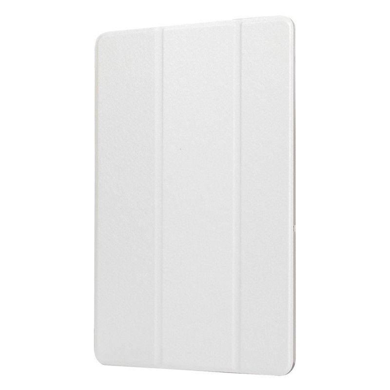 Älykäs Kotelo Samsung Galaxy Tab A 10.1 (2019) Valkoinen Musta Silkin Rakenne