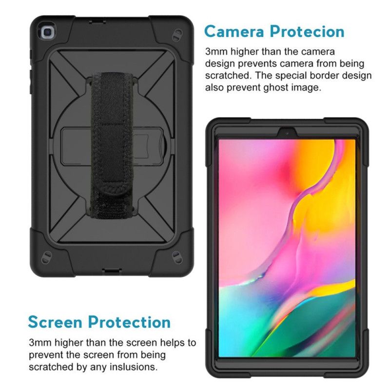 Case Kuoret Samsung Galaxy Tab A 10.1 (2019) Magenta Musta Puhelinkuoret Monitoiminen