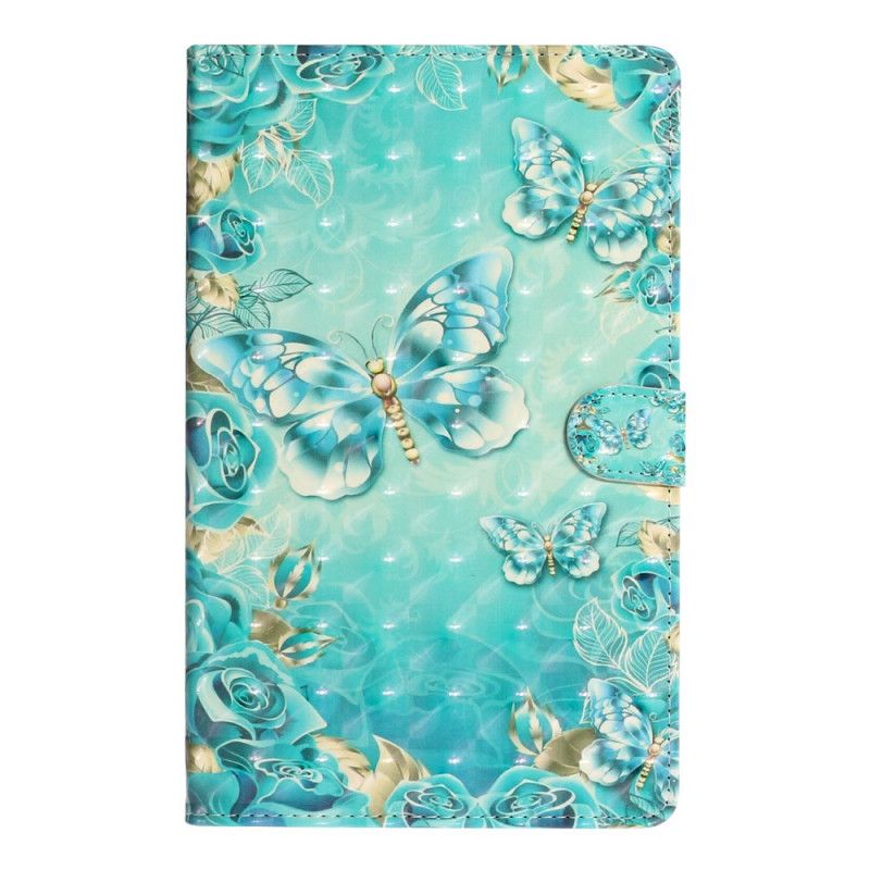 Kotelot Samsung Galaxy Tab A 10.1 (2019) Kohdevalot Perhosia Suojakuori