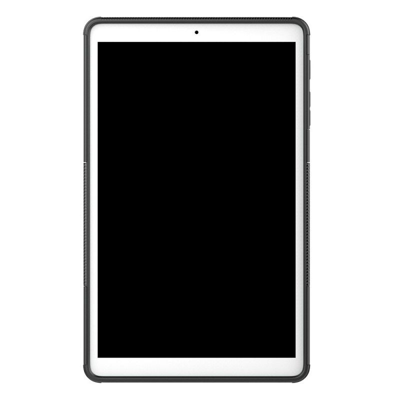 Kuori Samsung Galaxy Tab A 10.1 (2019) Valkoinen Musta Erittäin Kestävä Plus Suojakuori