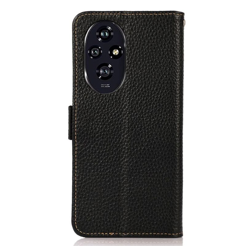 Kotelot Honor 200 Pro Puhelinkuoret Nahkainen Rfid-esto Khazneh