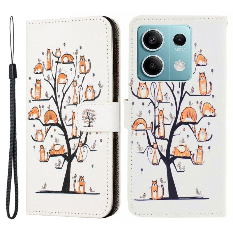 Kotelot Xiaomi Redmi Note 13 5g Puhelinkuoret Kissat Kaulapuussa