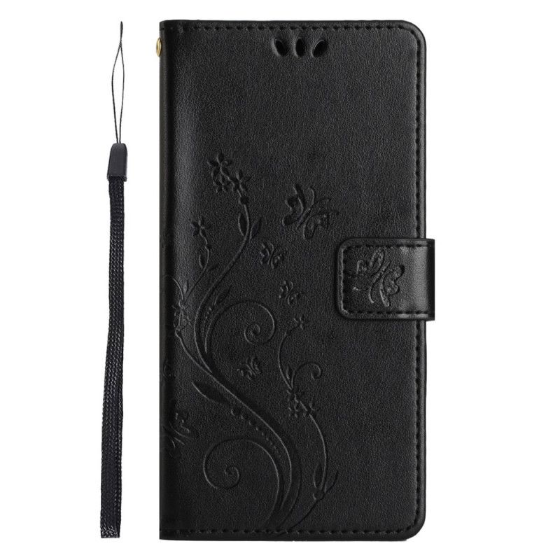Kotelot Xiaomi Redmi Note 13 5g Puhelinkuoret Perhoskuvio Hihnalla