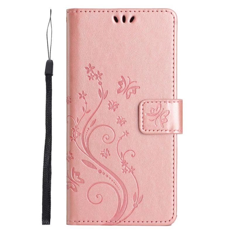 Kotelot Xiaomi Redmi Note 13 5g Puhelinkuoret Perhoskuvio Hihnalla