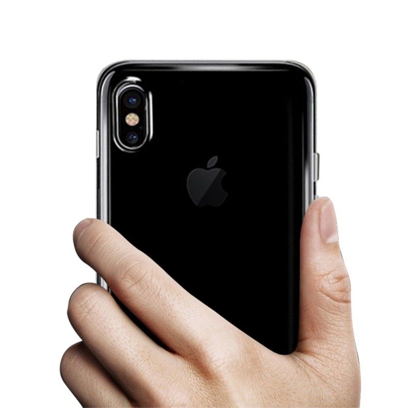 Kuori iPhone XS Max Puhelinkuoret Läpinäkyvä Nx