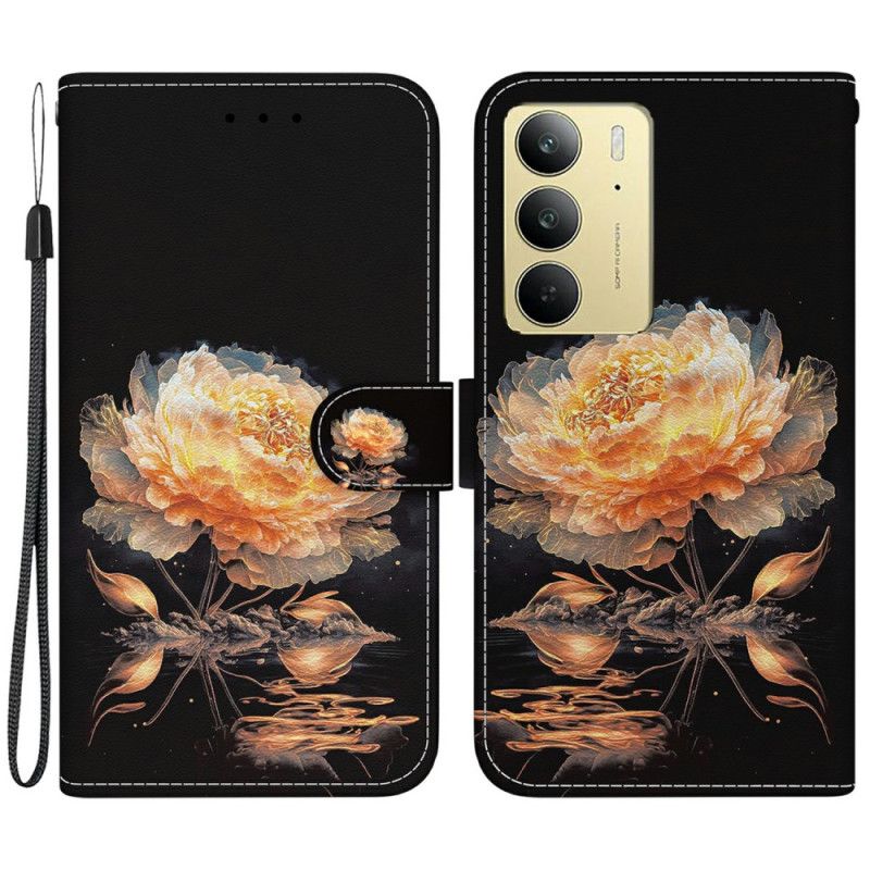 Kotelot Realme C75 Puhelinkuoret Kultainen Pioni