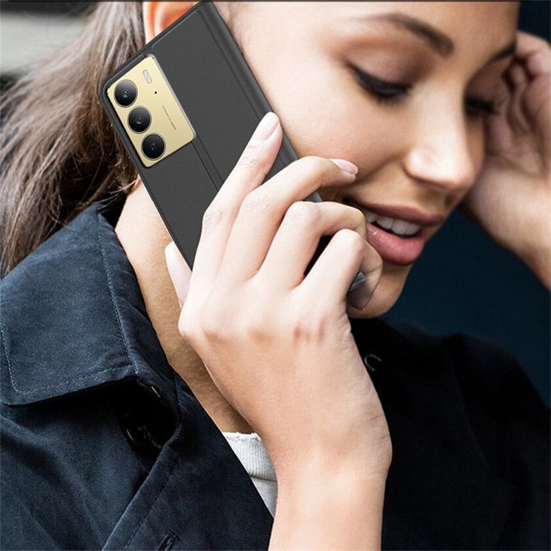 Nahkakotelo Realme C75 Korttiteline