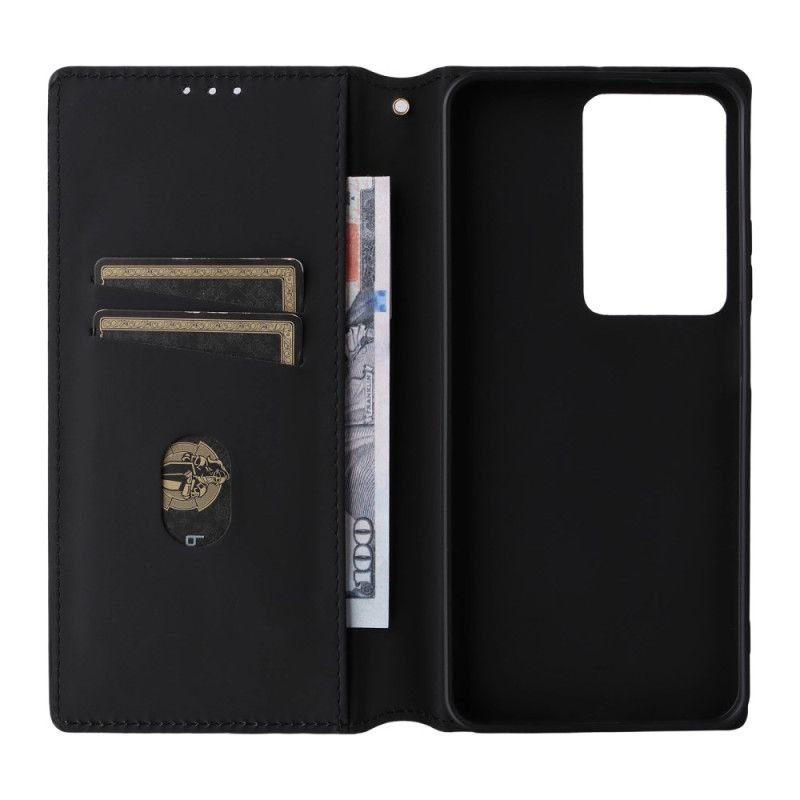 Nahkakotelo Realme C75 Timanttikuvio