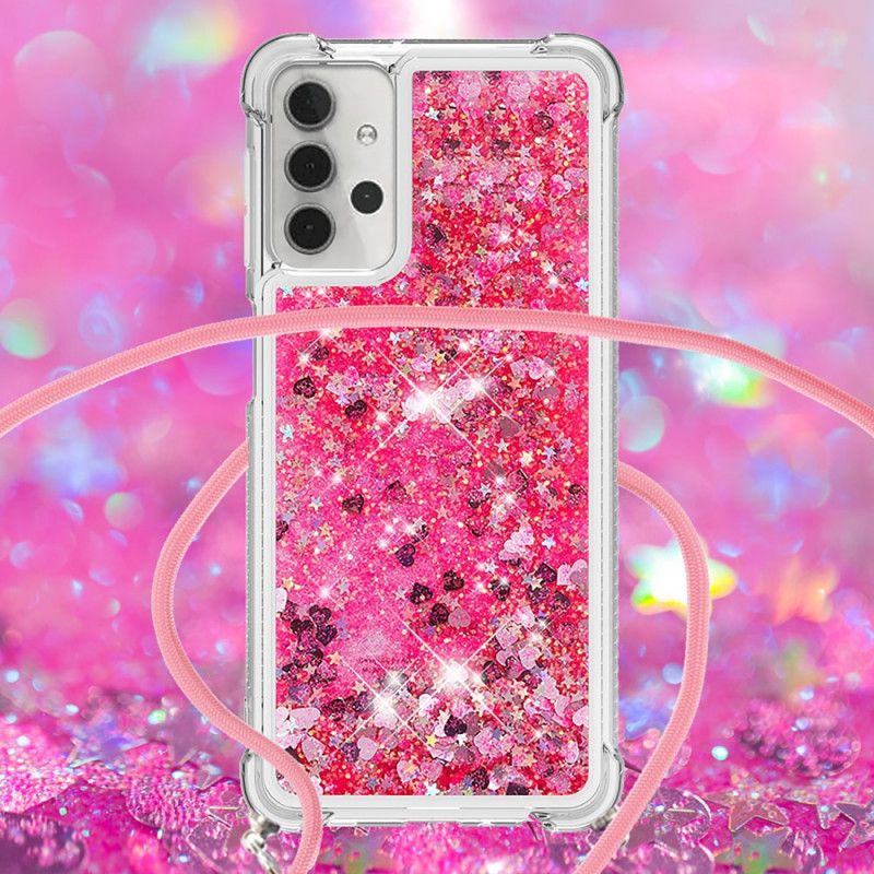 Samsung Galaxy A32 5G Glitter -Kuori. Johto