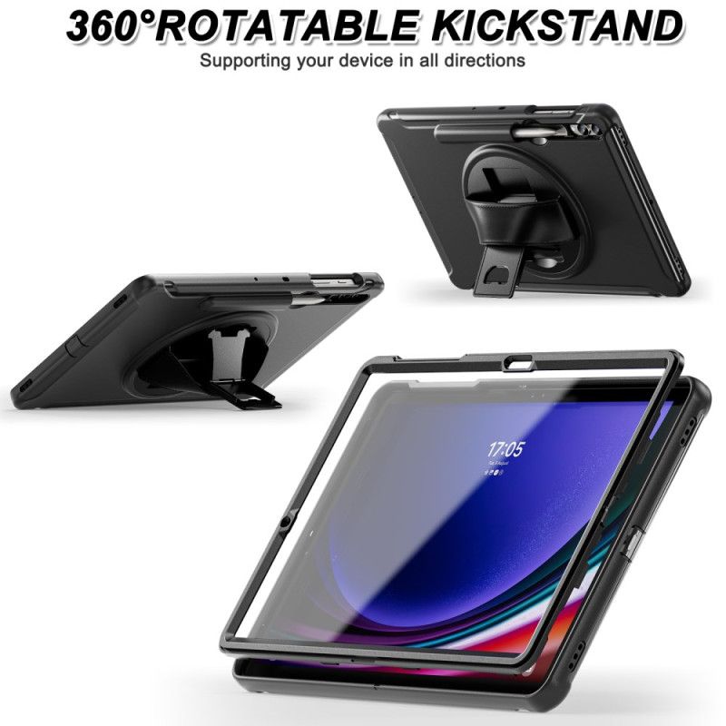 Puhelinkuoret Samsung Galaxy Tab S9 Plus Kynän Ja Kainalosauvan Pidike