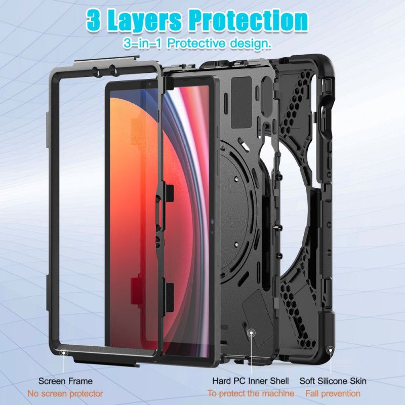 Case Samsung Galaxy Tab S9 Puhelinkuoret Monitoiminen Suoja