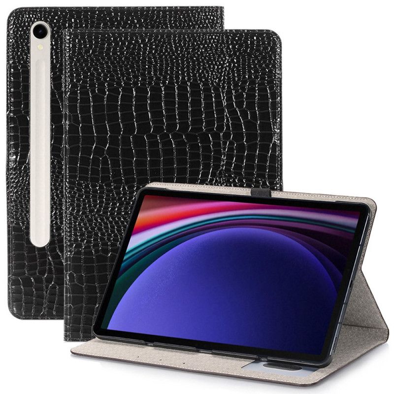 Kotelot Samsung Galaxy Tab S9 Krokotiilityyli Suojakuori