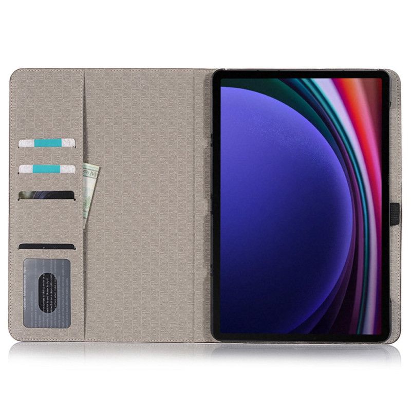 Kotelot Samsung Galaxy Tab S9 Krokotiilityyli Suojakuori