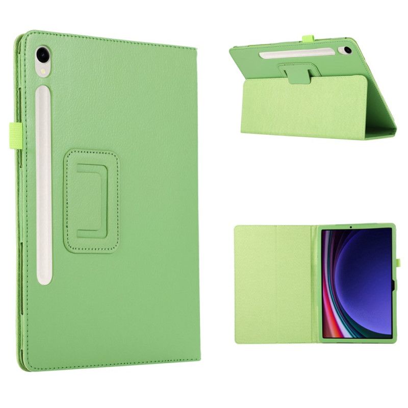 Kotelot Samsung Galaxy Tab S9 Nahkaefekti
