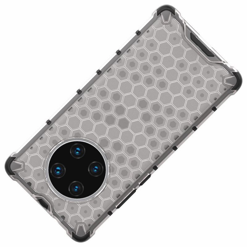 Case Kuoret Huawei Mate 40 Pro Valkoinen Musta Puhelinkuoret Hunajakennotyyli