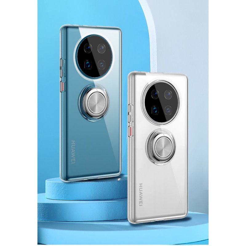 Kuori Huawei Mate 40 Pro Punainen Musta Hybridipyörivä Rengas