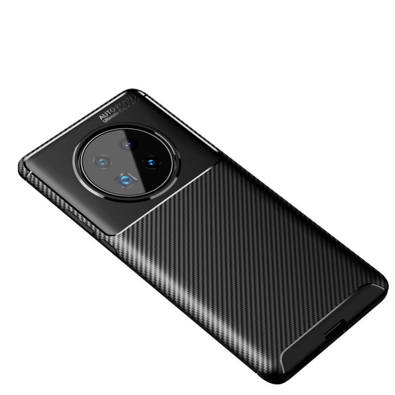 Kuori Huawei Mate 40 Pro Tummansininen Musta Joustava Hiilikuiturakenne Suojakuori