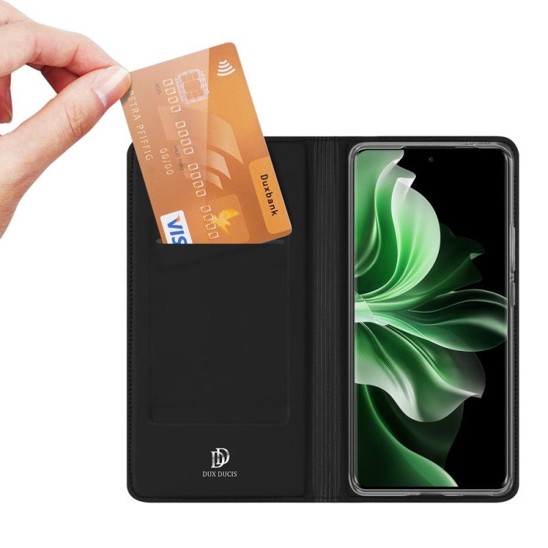 Nahkakotelo Oppo Reno 11 Pro 5g Skin Pro -sarja Dux Ducis Suojakuori