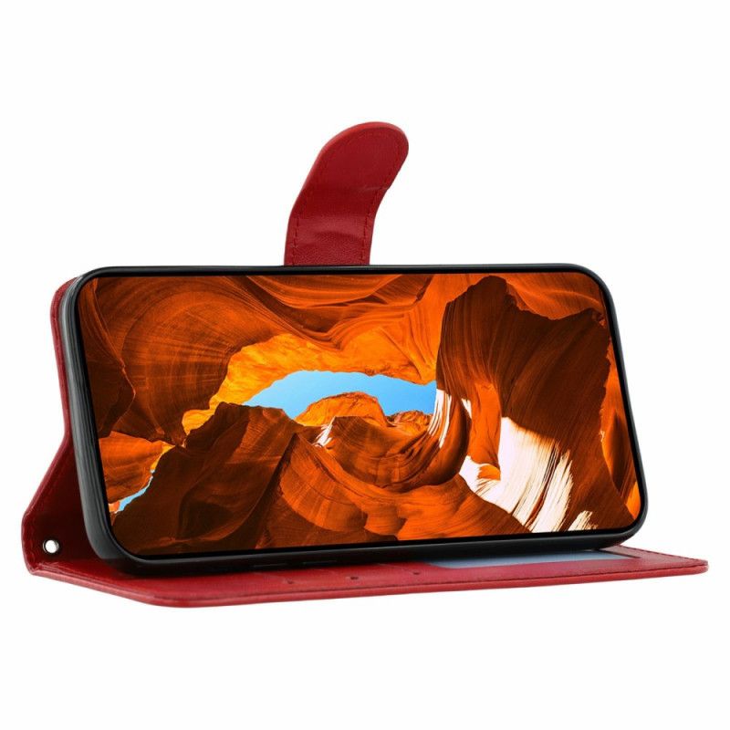 Kotelot Oppo Reno 14 5g Nahkakuvio Hihnalla Suojakuori