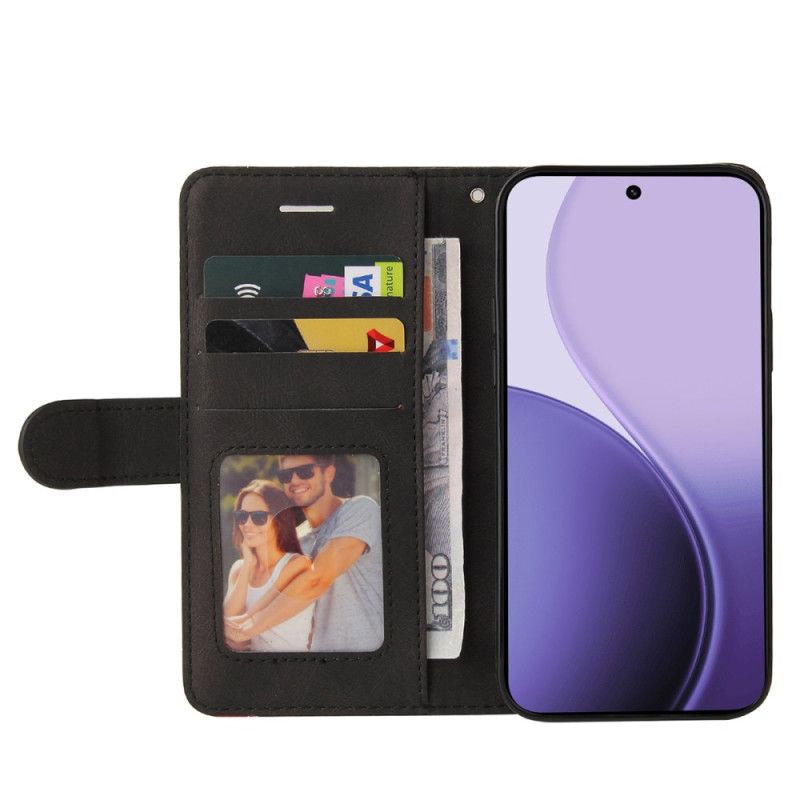 Kotelot Oppo Reno 14 5g Puhelinkuoret Kaksisävyinen Aaltoileva Viiva