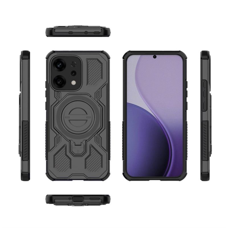 Kuori Oppo Reno 14 5g Erittäin Kestävä Magneettinen Jalustalla