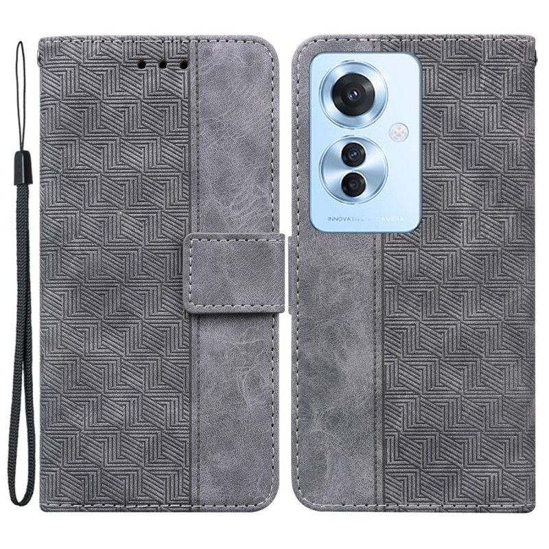 Kotelot Oppo Reno 11f 5g Puhelinkuoret Olkainen Kudottu Kuvio