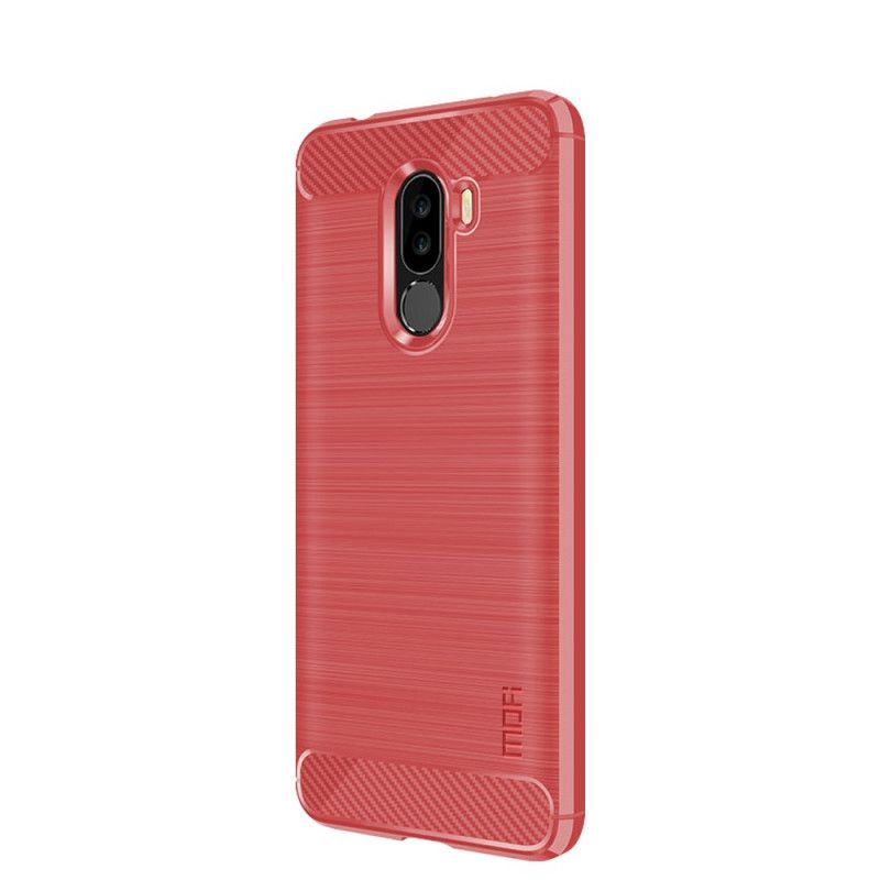 Kuori Xiaomi Pocophone F1 Harmaa Musta Mofi Harjattu Hiilikuitu