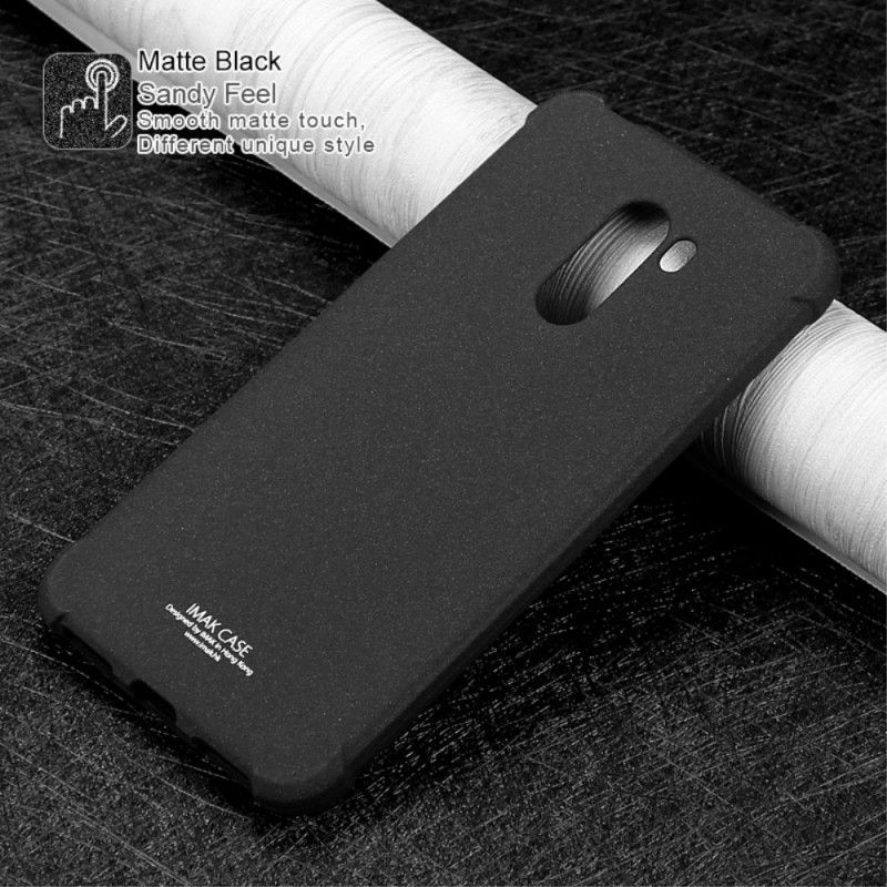 Kuori Xiaomi Pocophone F1 Läpinäkyvä Imak Silkkinen Suojakuori