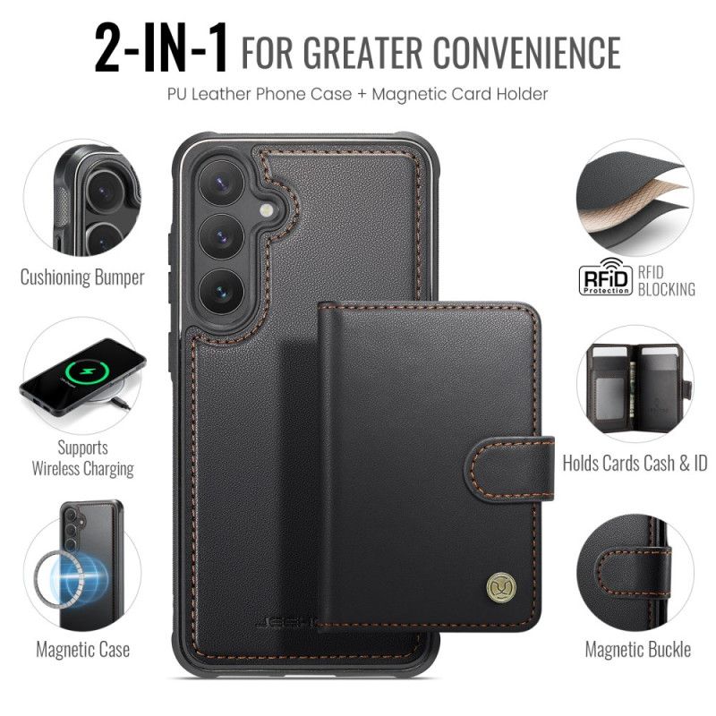 Case Samsung Galaxy S26 Puhelinkuoret Jeehood-korttikotelo