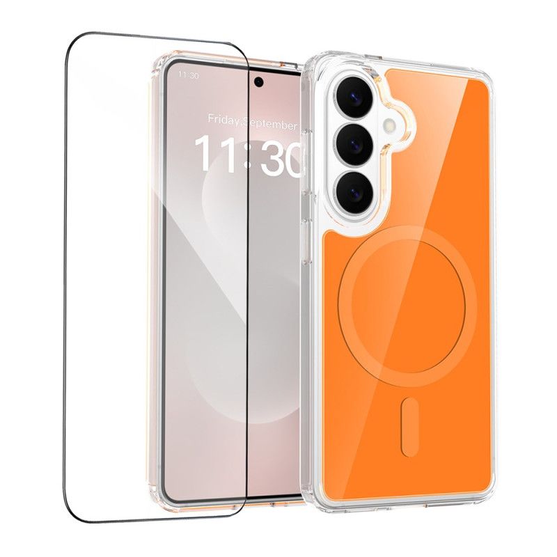 Case Samsung Galaxy S26 Puhelinkuoret Magneettinen Ja Iskunkestävä Karkaistu Lasi