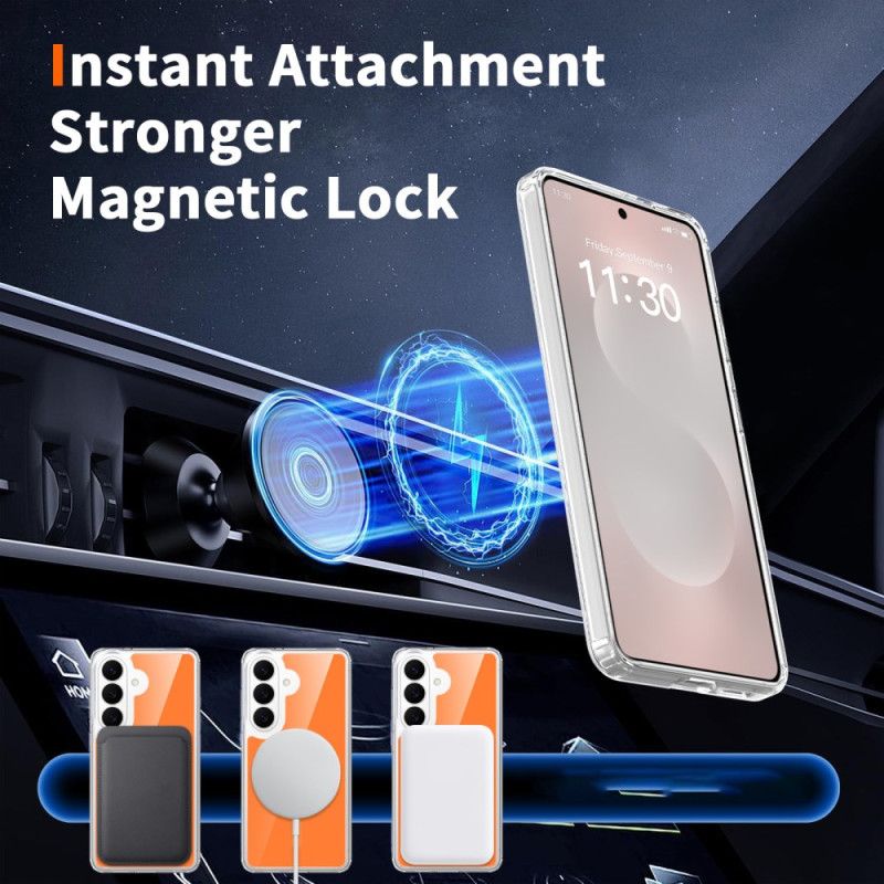 Case Samsung Galaxy S26 Puhelinkuoret Magneettinen Ja Iskunkestävä Karkaistu Lasi