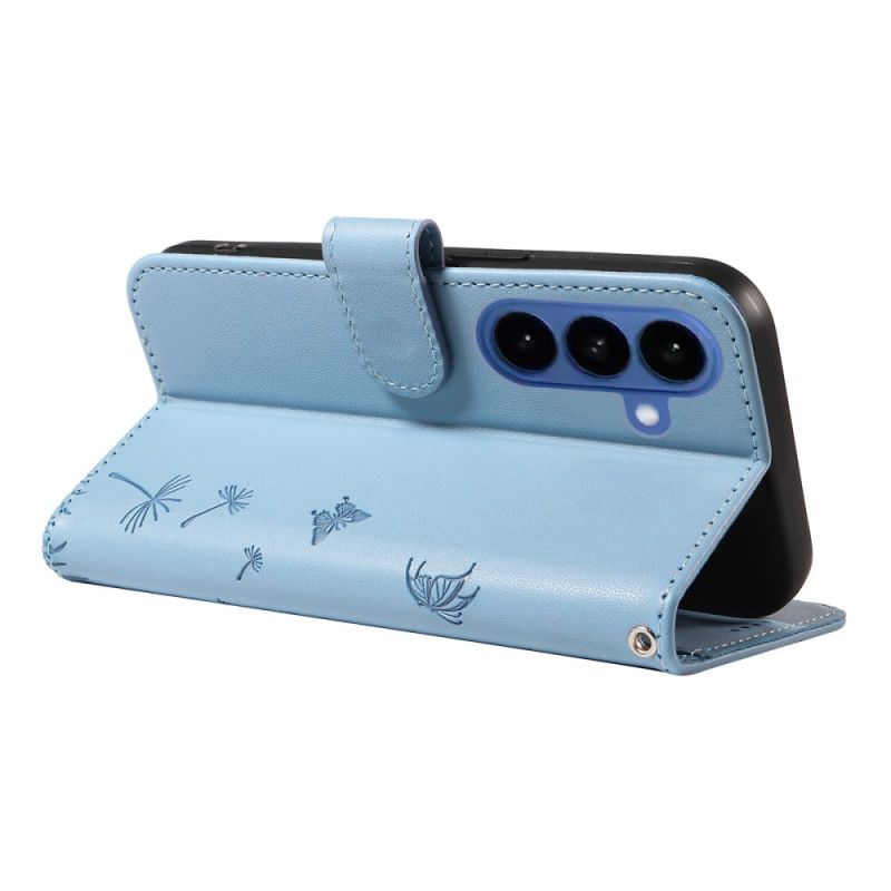 Kotelot Samsung Galaxy S26 Voikukkakuvioinen Ranneke