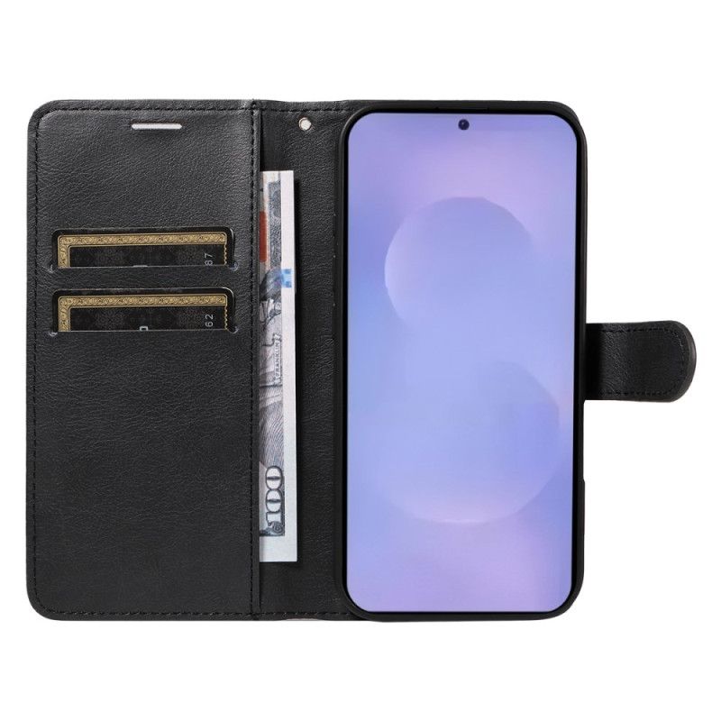 Kotelot Samsung Galaxy S26 Yksivärinen Tekonahka