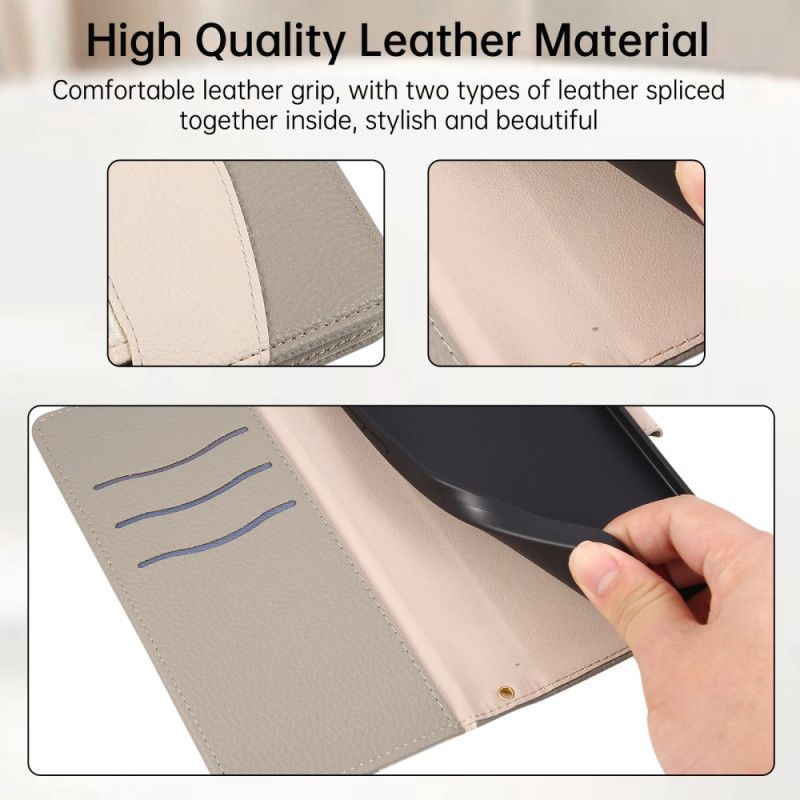 Kuoret Samsung Galaxy S26 Kaksivärinen Vetoketjullinen Lompakko