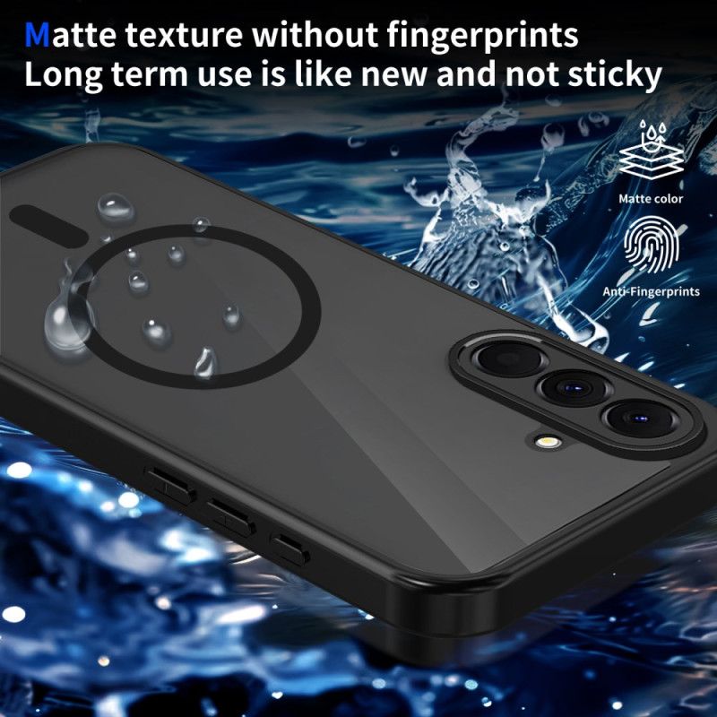 Kuori Samsung Galaxy S26 Läpikuultava Magneettinen Putoamisenestokotelo