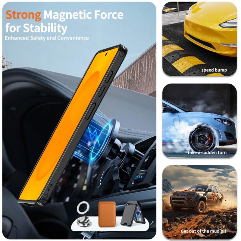 Kuori Samsung Galaxy S26 Magneettinen Ja Pyörivä Jalusta