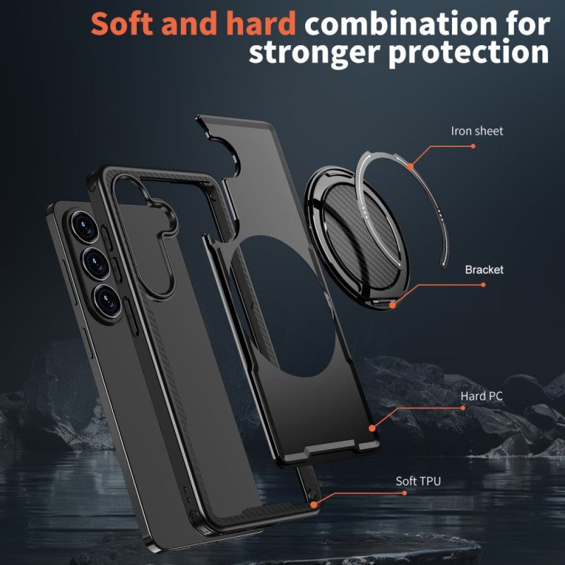 Kuori Samsung Galaxy S26 Magneettinen Ja Pyörivä Jalusta