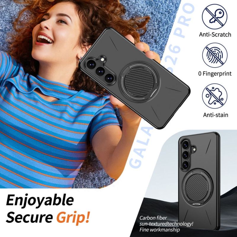 Kuori Samsung Galaxy S26 Magneettinen Pyörivällä Jalustalla