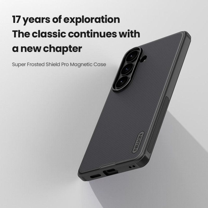 Kuori Samsung Galaxy S26 Nillkin Super Frosted Shield -magneettilompakko