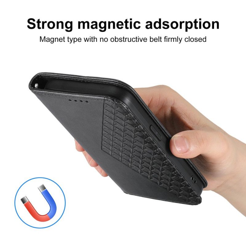 Nahkakotelo Samsung Galaxy S26 Kohokuvioitu Geometria