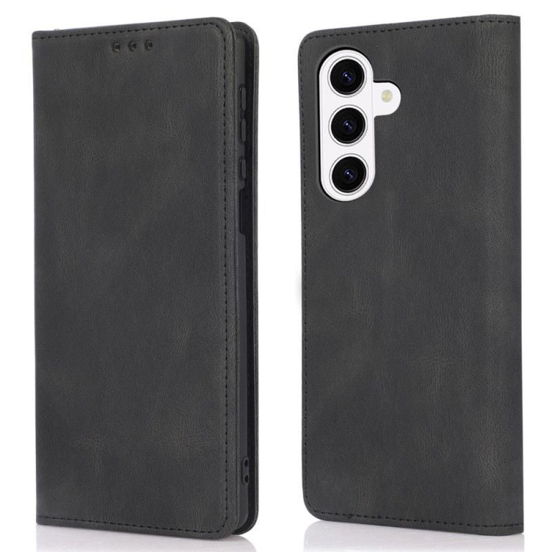 Nahkakotelo Samsung Galaxy S26 Mokkanahkakuvioinen Suojakuori