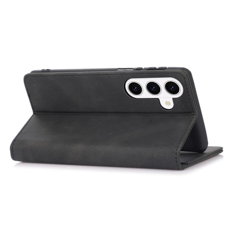 Nahkakotelo Samsung Galaxy S26 Mokkanahkakuvioinen Suojakuori