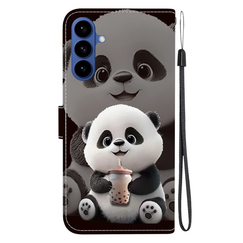 Nahkakotelo Samsung Galaxy S26 Pieni Panda