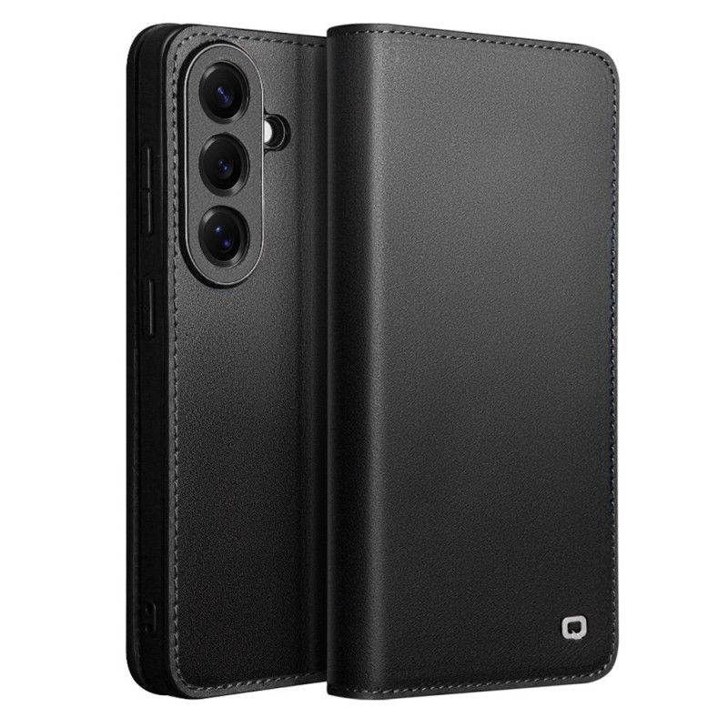 Nahkakotelo Samsung Galaxy S26 Qialino Mattapintainen Nahkalompakko
