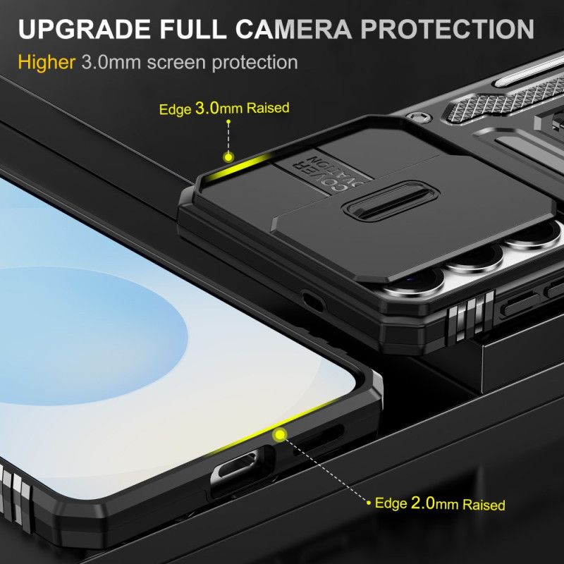 Puhelinkuoret Samsung Galaxy S26 Jalusta Ja Liukuva Kameransuoja