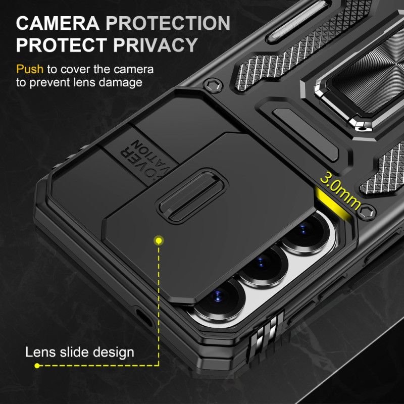 Puhelinkuoret Samsung Galaxy S26 Jalusta Ja Liukuva Kameransuoja