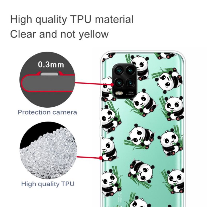 Case Kuoret Xiaomi Mi 10 Lite Puhelinkuoret Pienet Pandat