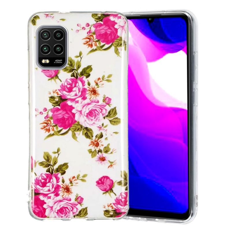 Kuori Xiaomi Mi 10 Lite Fluoresoivat Vapauden Kukat Suojakuori
